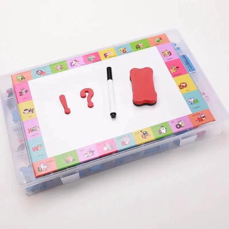  Montessori Magnetic Alphabet and Number Set for Refrigerator 3D Puzzle Educational Toys for Kids -  ToylandEU™