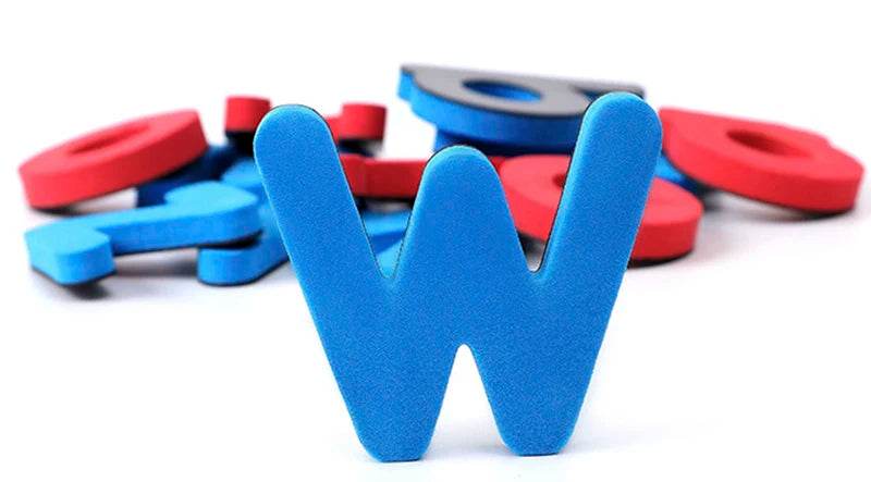 Montessori Magnetic Alphabet Number Set Refrigerator Stickers Early Learning 3D Puzzle Educational Toys Gifts for Children Kids - ToylandEU