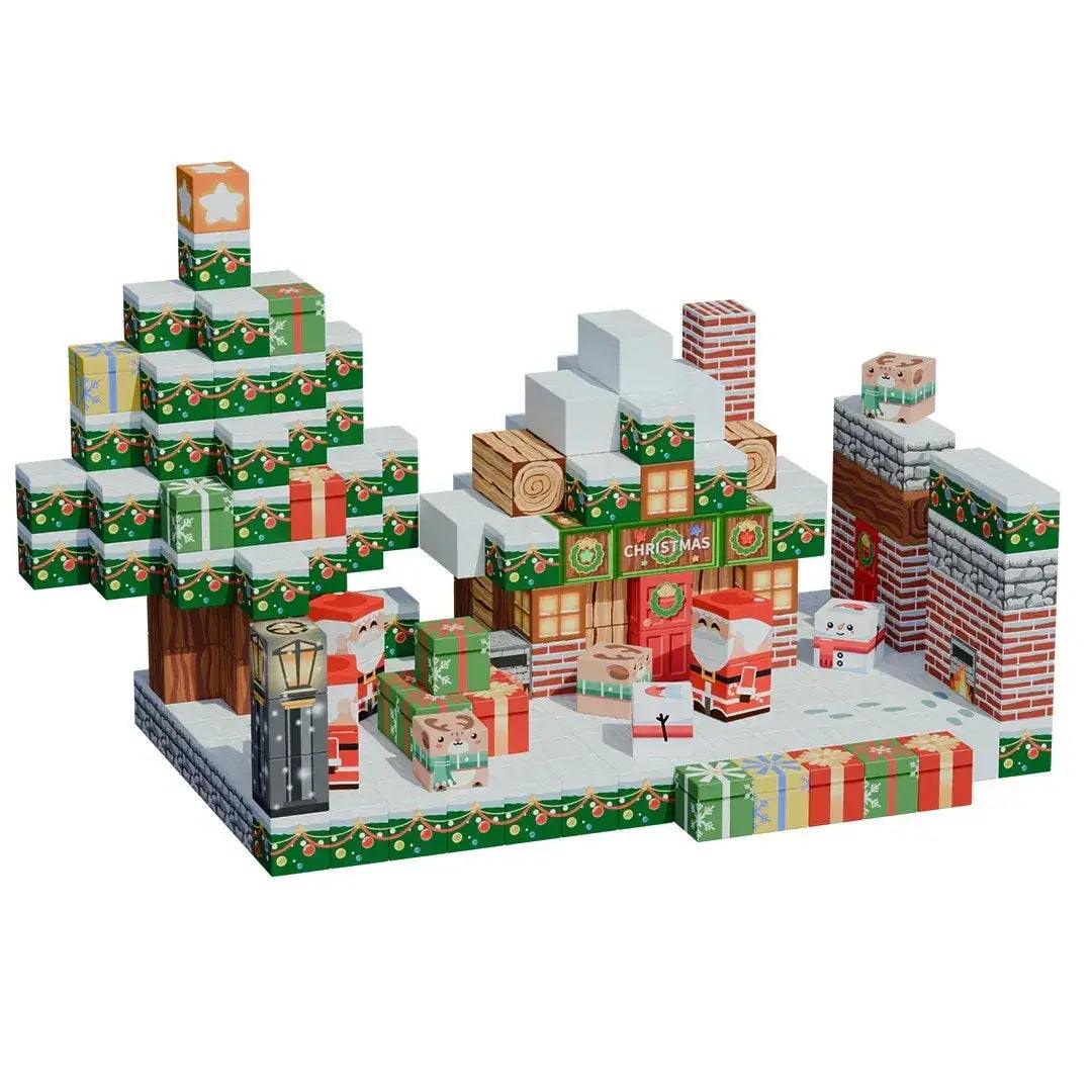  Montessori Magnetic Building Blocks Sensory Cubes Safe -  ToylandEU™