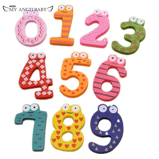 Colorful Montessori Magnetic Number Set for Kids - 10 Piece Fun Learning - ToylandEU