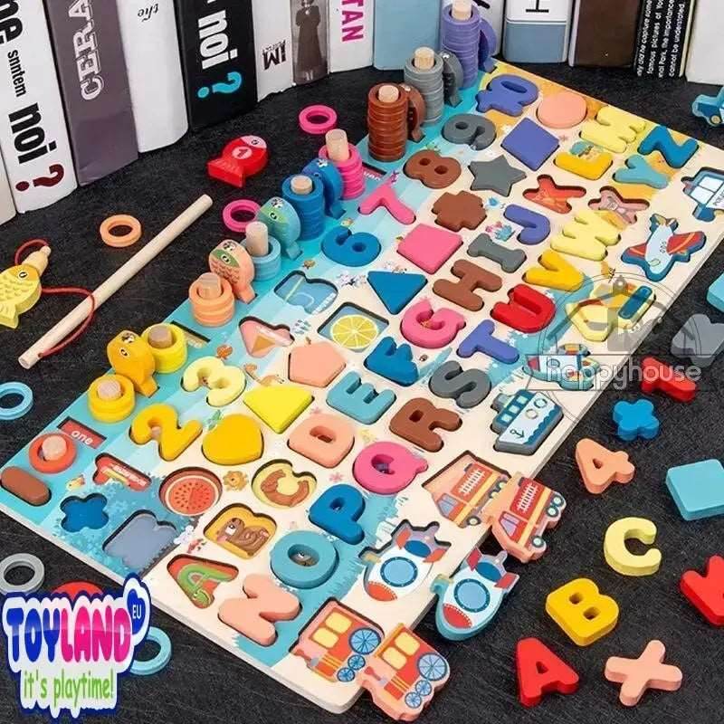 Montessori Math Fishing Game: Fun Learning Toy for Toddlers 1-3 Years - ToylandEU