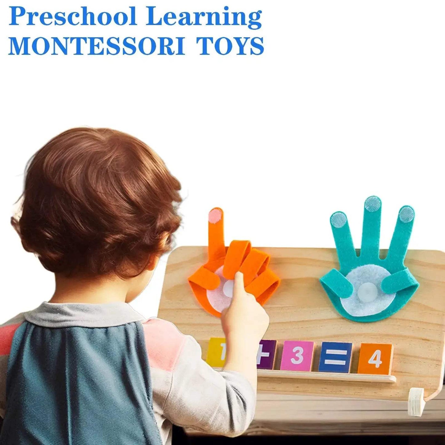 Montessori Math Manipulatives For Toddlers DoubleSided Blocks - ToylandEU