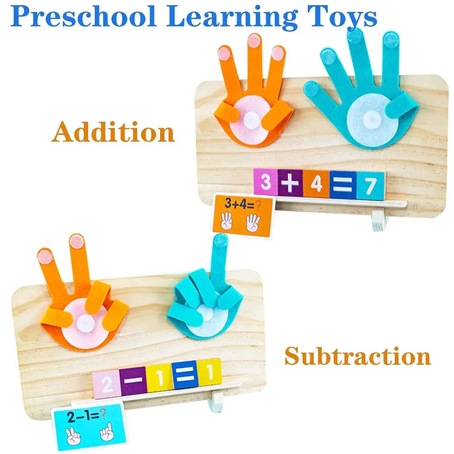 Montessori Math Manipulatives For Toddlers DoubleSided Blocks - ToylandEU