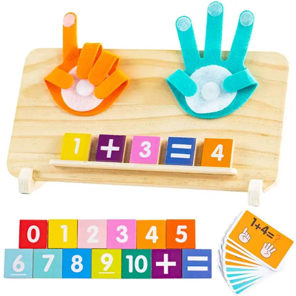Montessori Math Manipulatives For Toddlers DoubleSided Blocks - ToylandEU