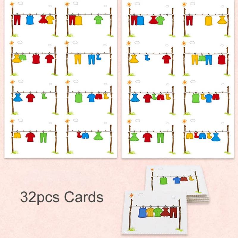 High-Quality Montessori Math Puzzle Game with Colorful Shapes for Children Aged 3 to 6 Years - ToylandEU