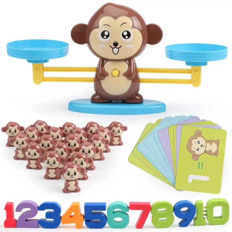 Montessori Math Toy Balance Scale Educational For Kids - ToylandEU