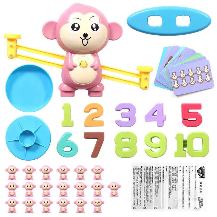 Montessori Math Toy Balance Scale Educational For Kids - ToylandEU