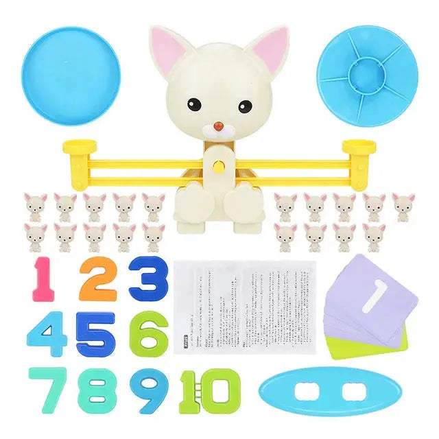Montessori Math Toy Balance Scale Educational For Kids - ToylandEU