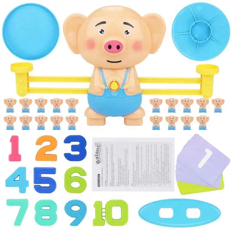 Montessori Math Toy Balance Scale Educational For Kids - ToylandEU