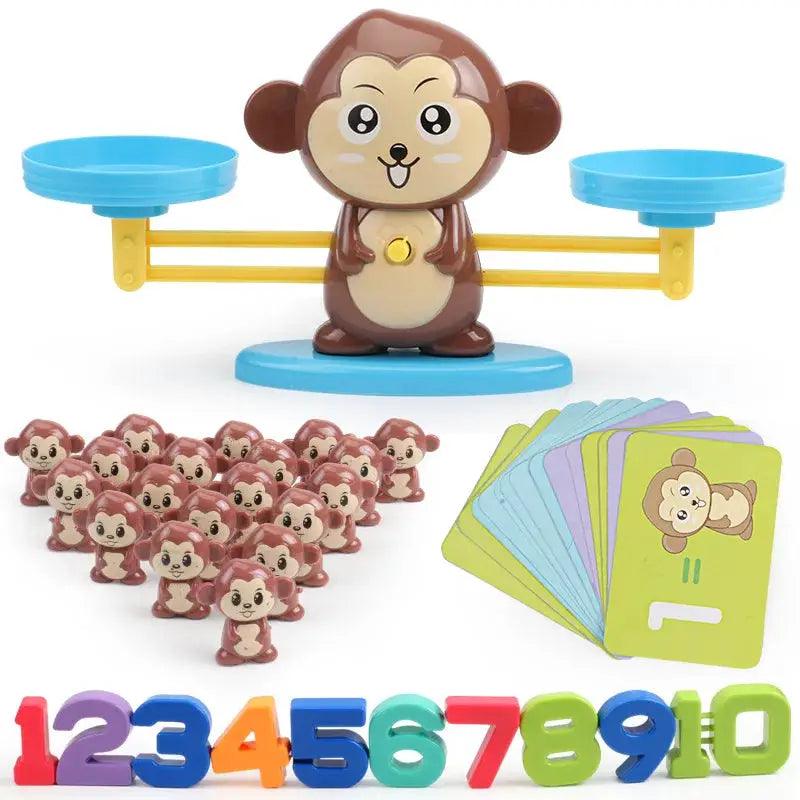  Montessori Math Toy Balance Scale Educational Toy Safe -  ToylandEU™