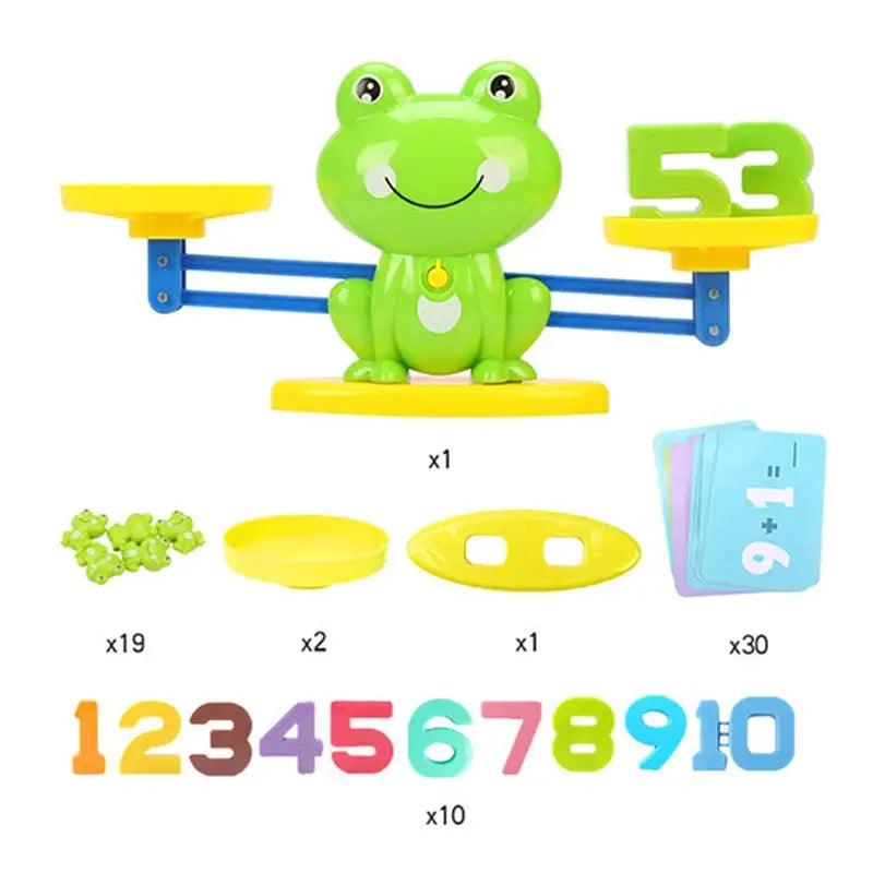  Montessori Math Toy Balance Scale Educational Toy Safe -  ToylandEU™