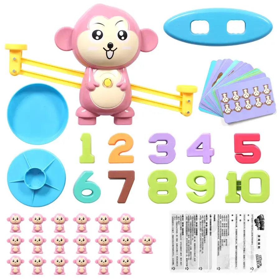  Montessori Math Toy Balance Scale Educational Toy Safe -  ToylandEU™