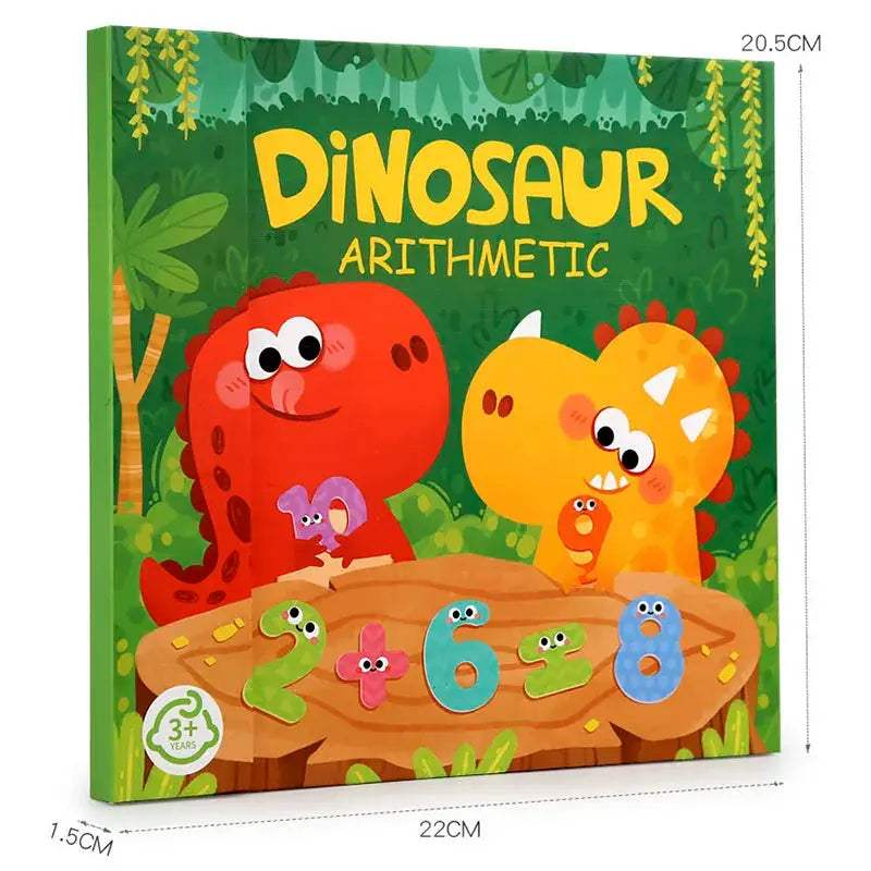 Montessori Math Toy Magnetic Dinosaur For Early Learning - ToylandEU