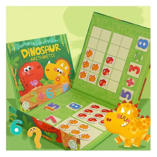  Montessori Math Toy Magnetic Dinosaur Wooden Toy -  ToylandEU™