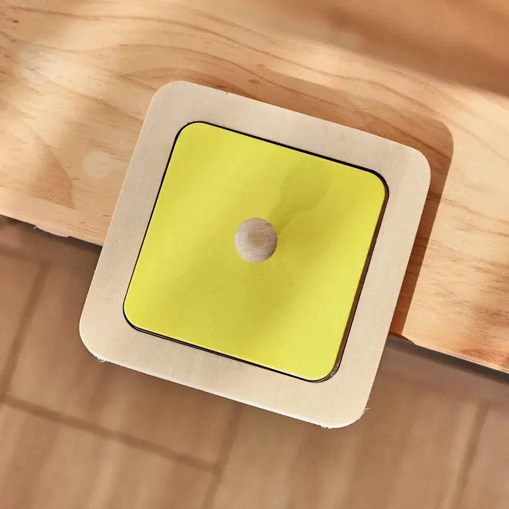 Montessori Mirror Puzzle Busy Board For Sensory Learning - ToylandEU
