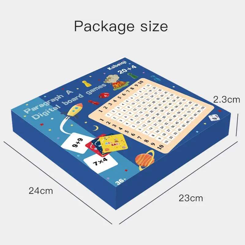 Montessori Multiplication Table Wooden Math Toy For Kids - ToylandEU