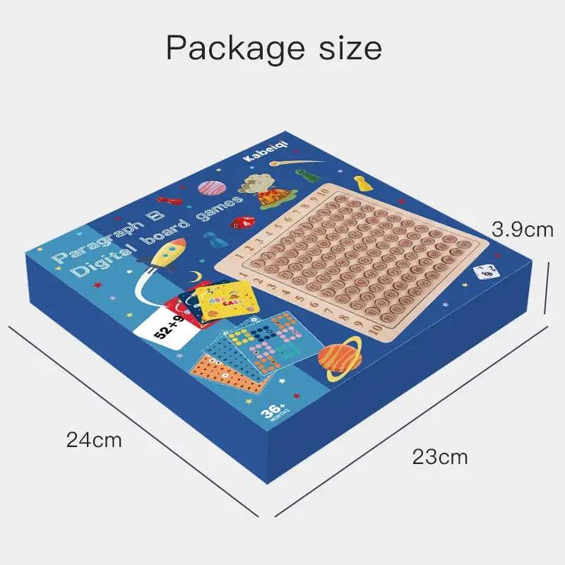 Montessori Multiplication Table Wooden Math Toy For Kids - ToylandEU