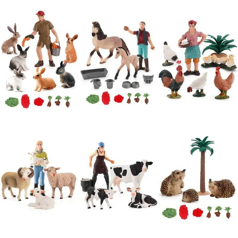 Montessori Ocean & Farm Sensory Play Tray for Kids with Autism - ToylandEU