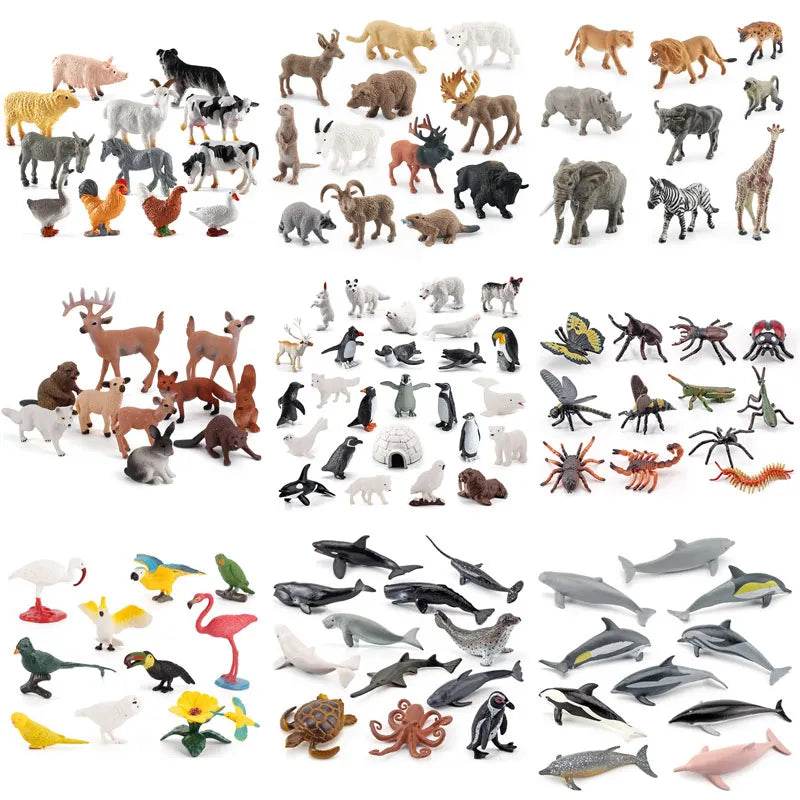 Montessori Ocean & Farm Sensory Play Tray for Kids with Autism - ToylandEU