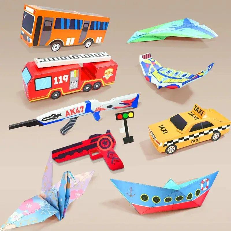  Montessori Origami Paper Kit For Kids Complete DIY Set -  ToylandEU™