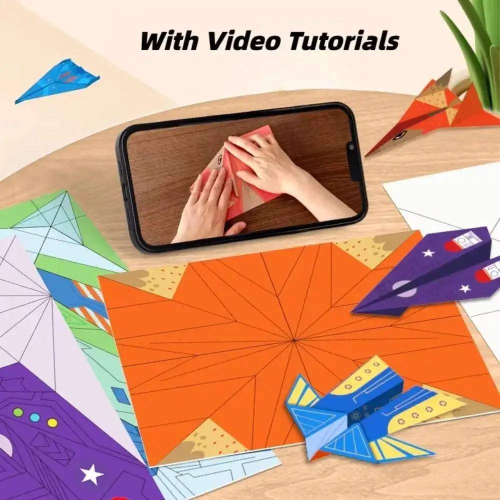 Montessori Origami Paper Kit For Kids DIY STEM Crafts - ToylandEU