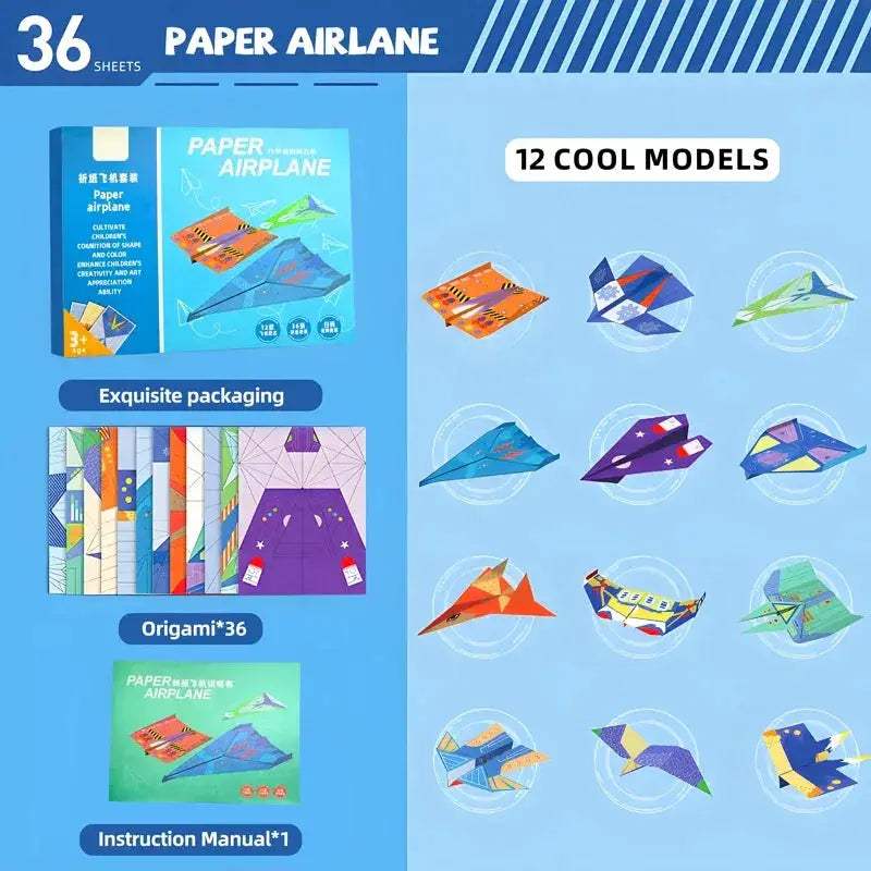 Montessori Origami Paper Kit For Kids DIY STEM Crafts - ToylandEU