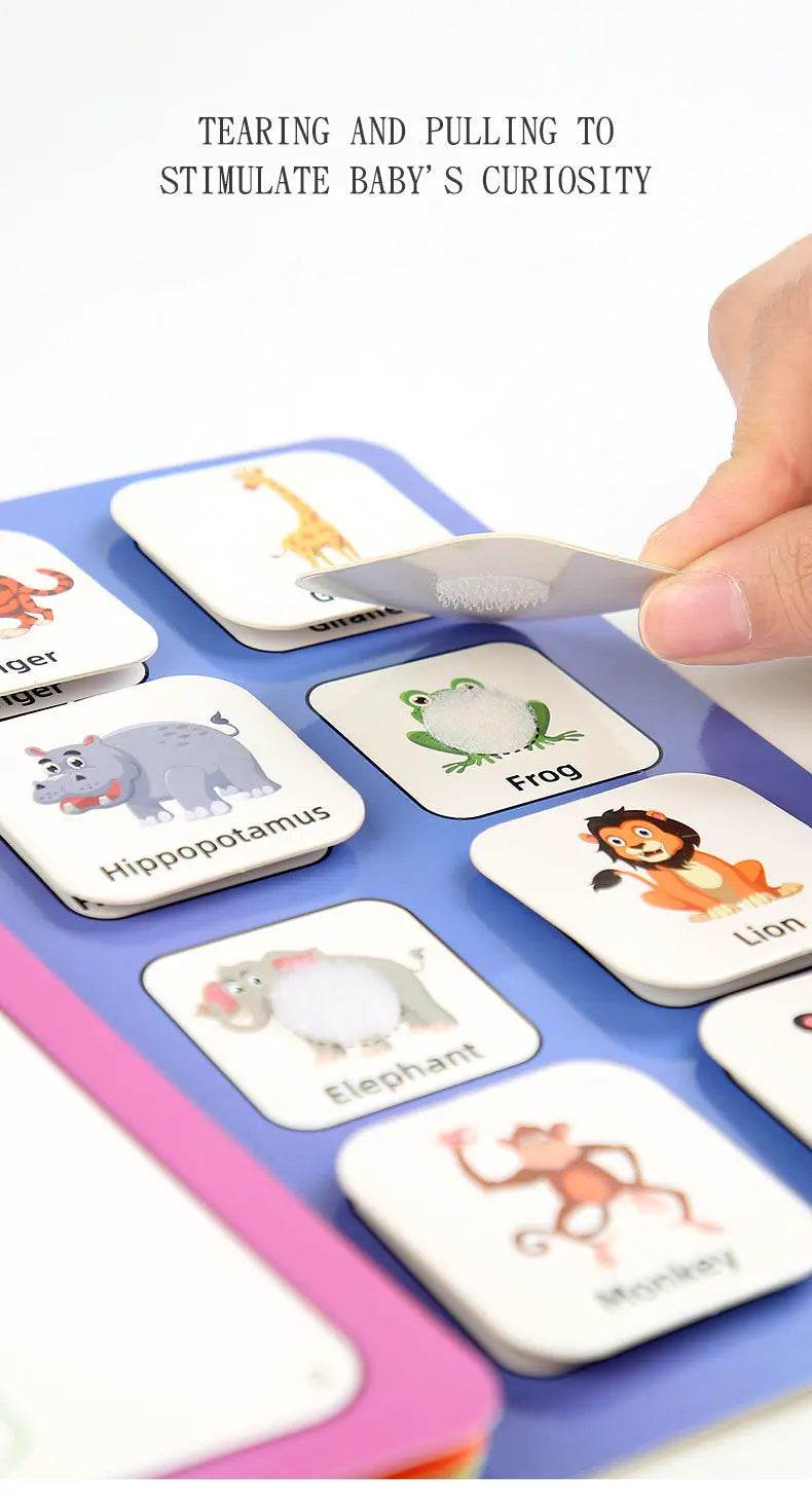 Children Early Education Quiet Busy Paste a Book Baby DIY Puzzle Sticker Montessori Toy Portable Educational Toy Sticker Book - ToylandEU