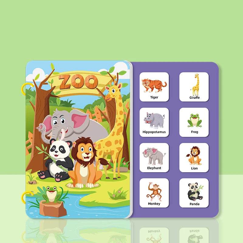 Children Early Education Quiet Busy Paste a Book Baby DIY Puzzle Sticker Montessori Toy Portable Educational Toy Sticker Book - ToylandEU