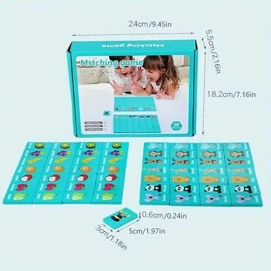 Montessori Puzzle Wooden Toy For Babies Cognitive Skills Boost - ToylandEU