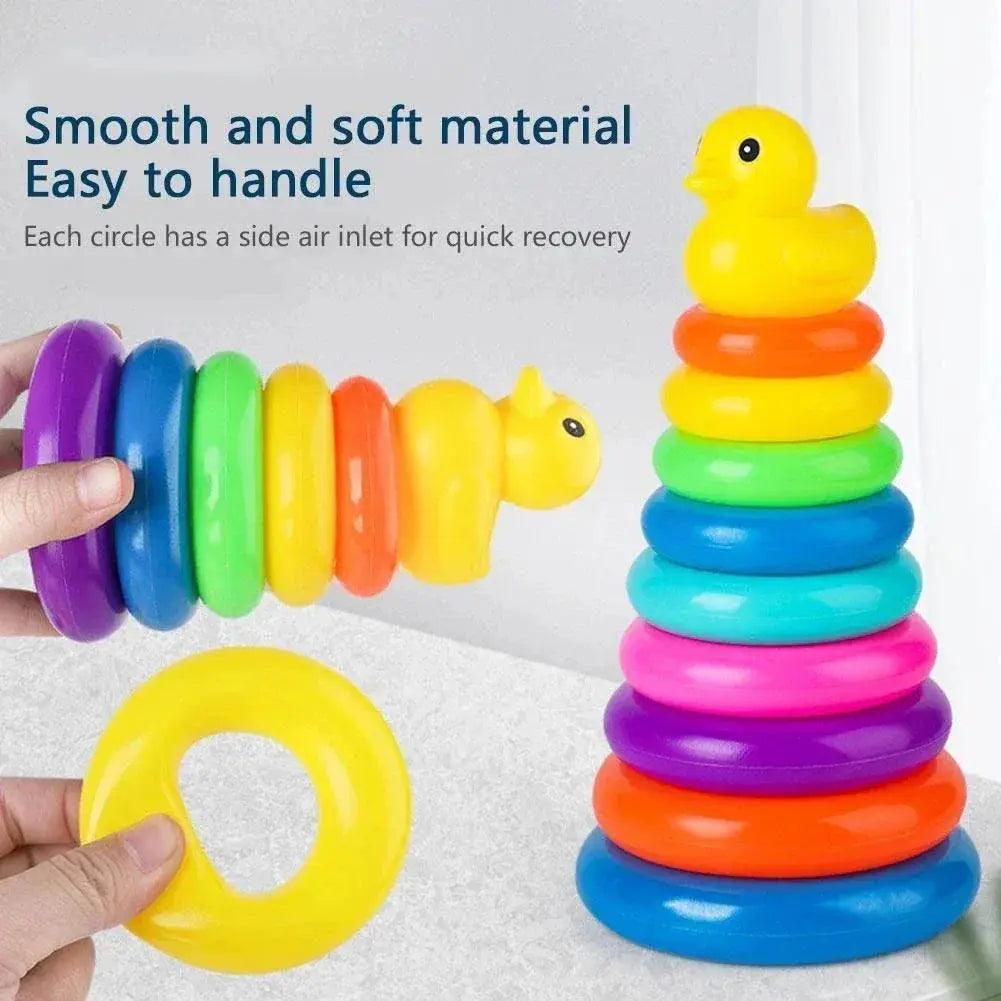  Montessori Rolling Ball Tower Toy Babies Toddlers Wood -  ToylandEU™