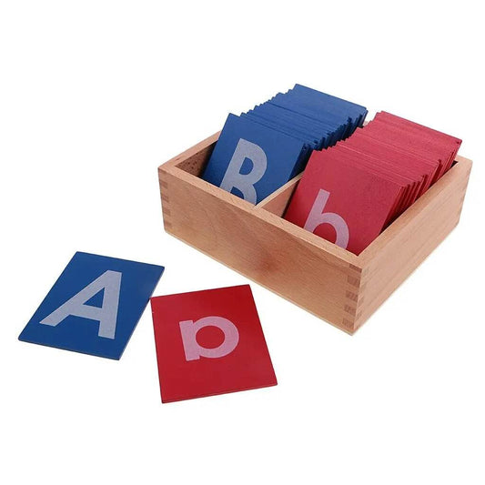 Montessori Sandpaper Alphabet Cards: Fun Learning for Kids - ToylandEU