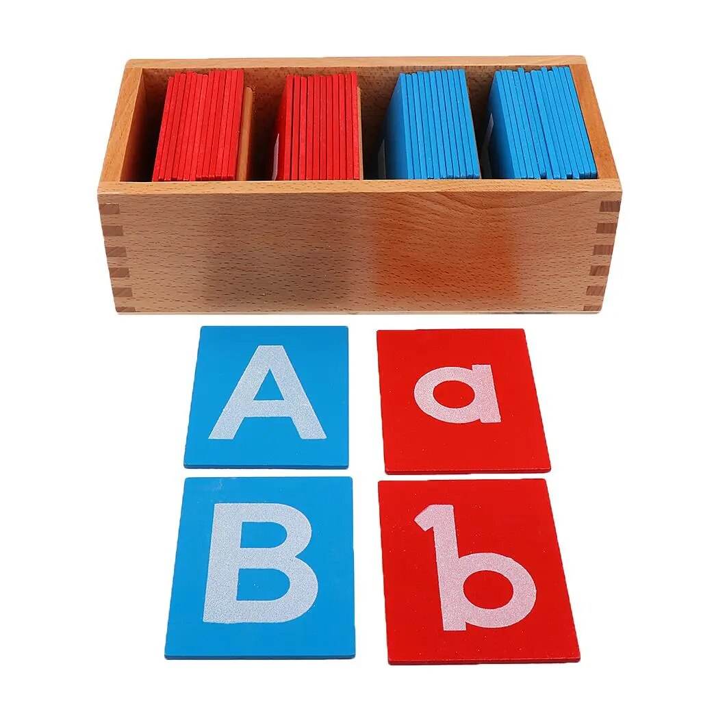 Montessori Sandpaper Alphabet Cards: Fun Learning for Kids - ToylandEU