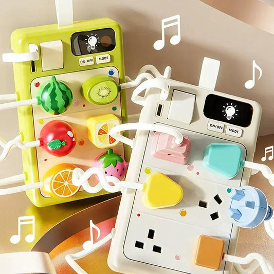  Montessori Sensory Busy Board With Light And Sound -  ToylandEU™