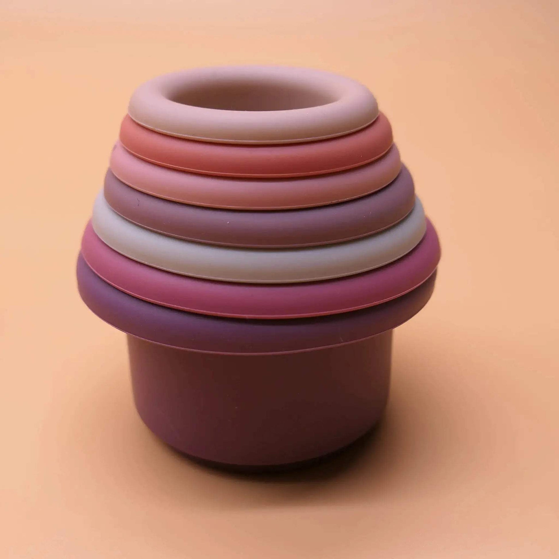 Montessori Silicone Stacking Toys For Early Education - ToylandEU