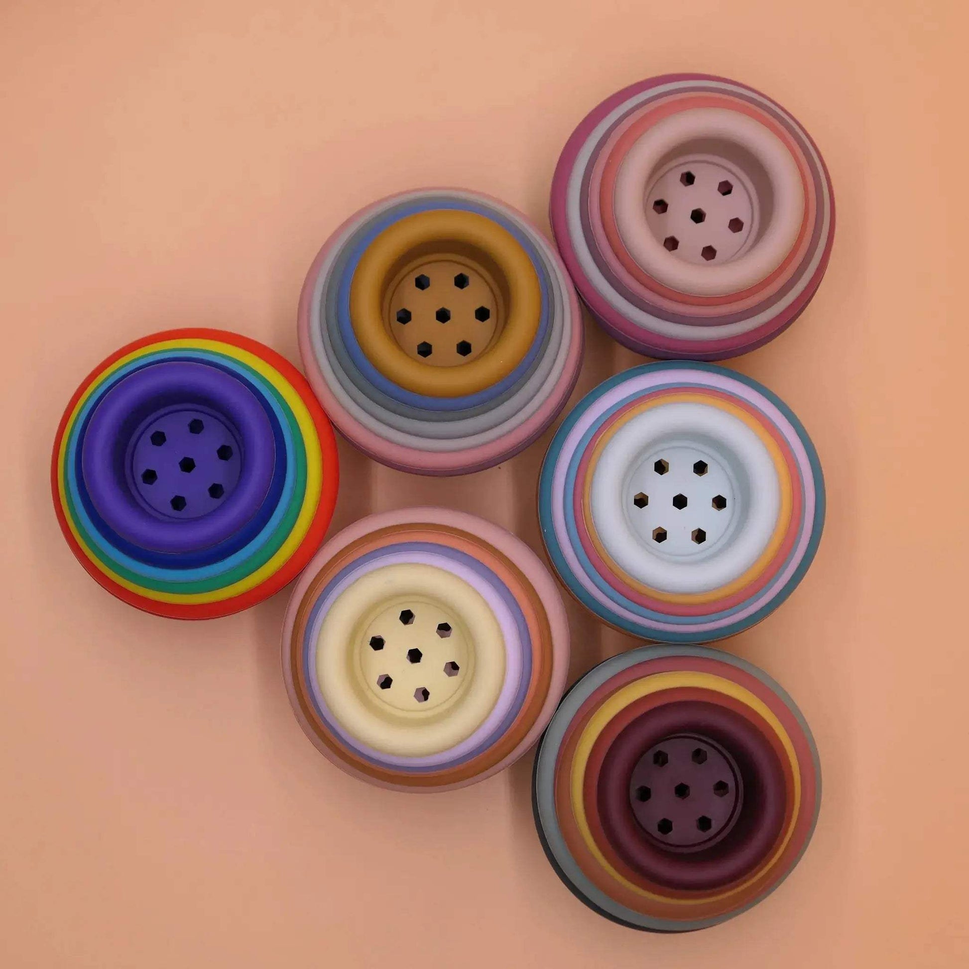 Montessori Silicone Stacking Toys For Early Education - ToylandEU