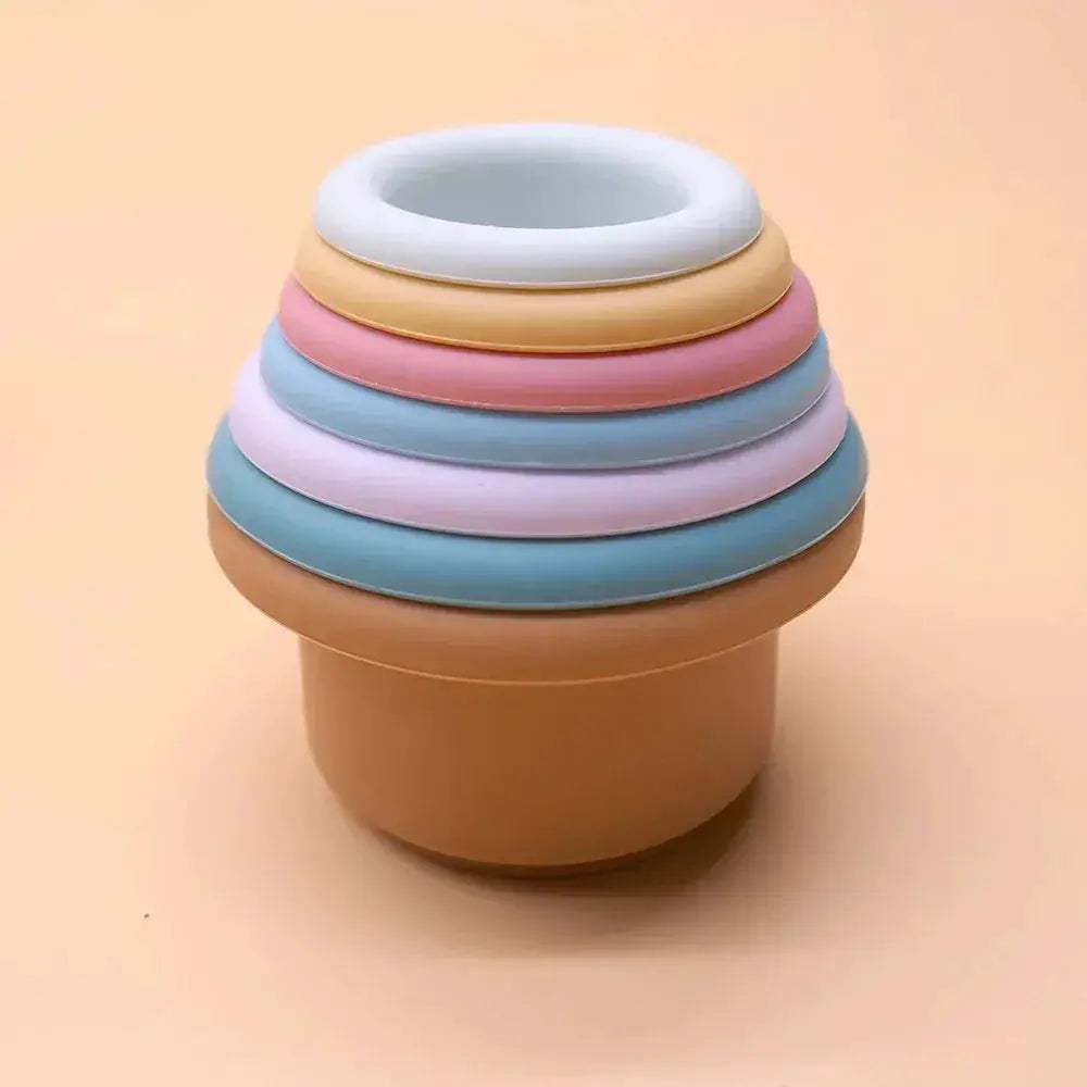 Montessori Silicone Stacking Toys For Early Education - ToylandEU