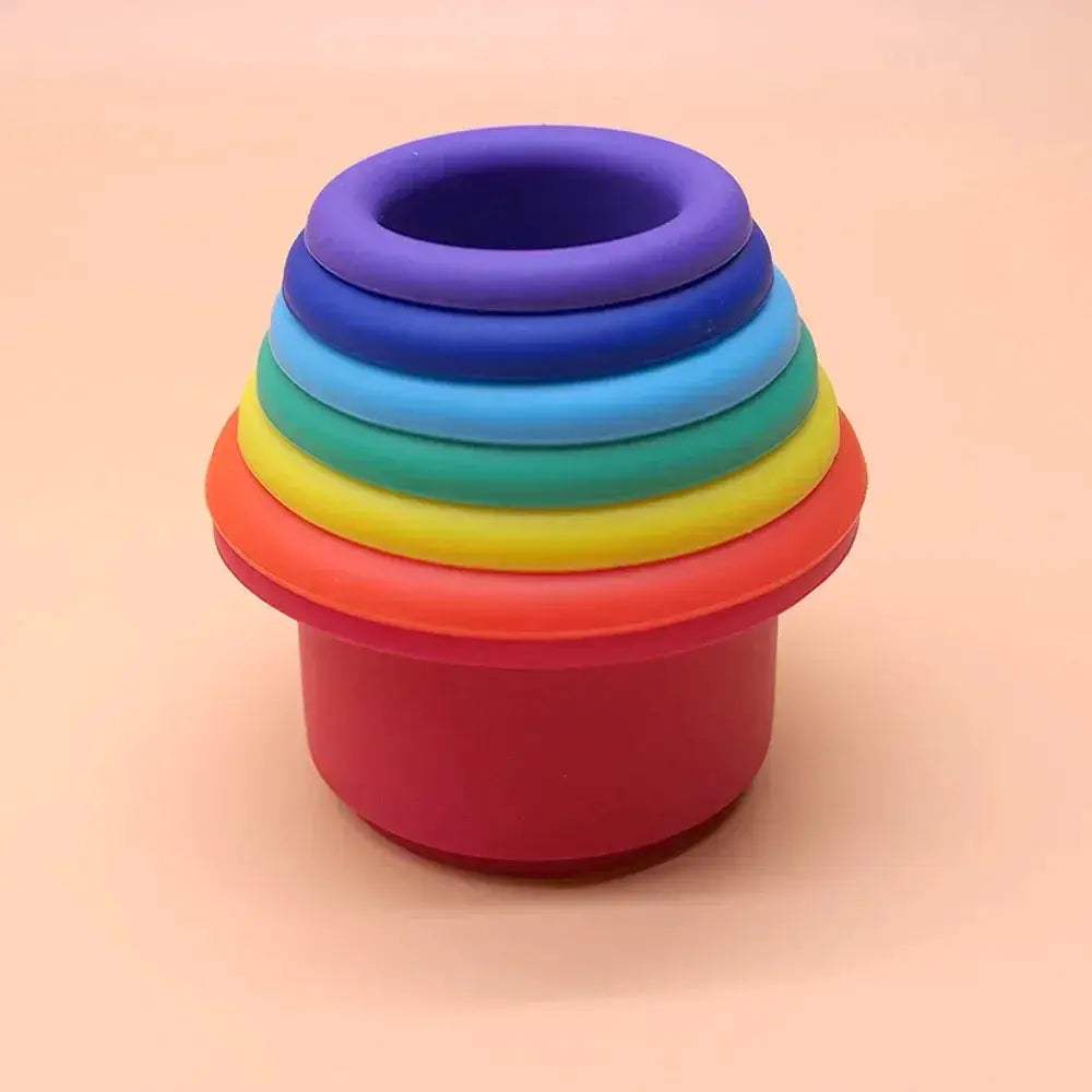 Montessori Silicone Stacking Toys For Early Education - ToylandEU