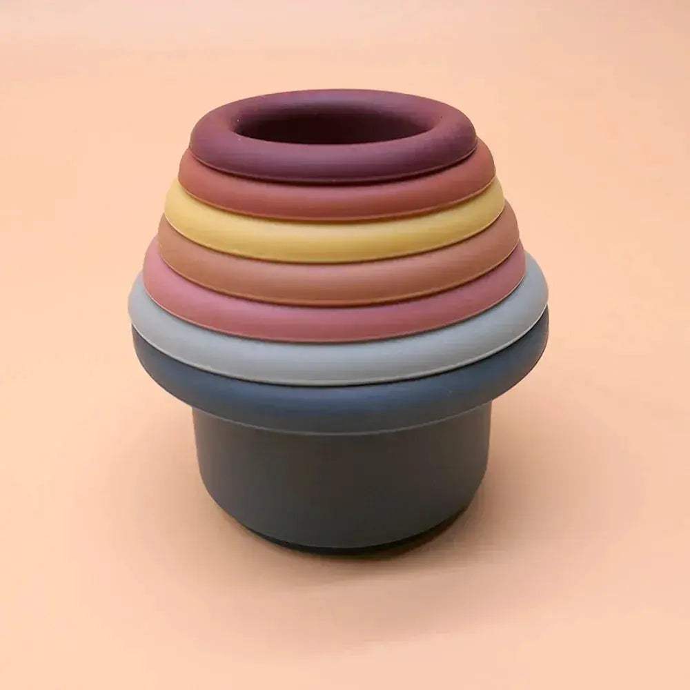Montessori Silicone Stacking Toys For Early Education - ToylandEU