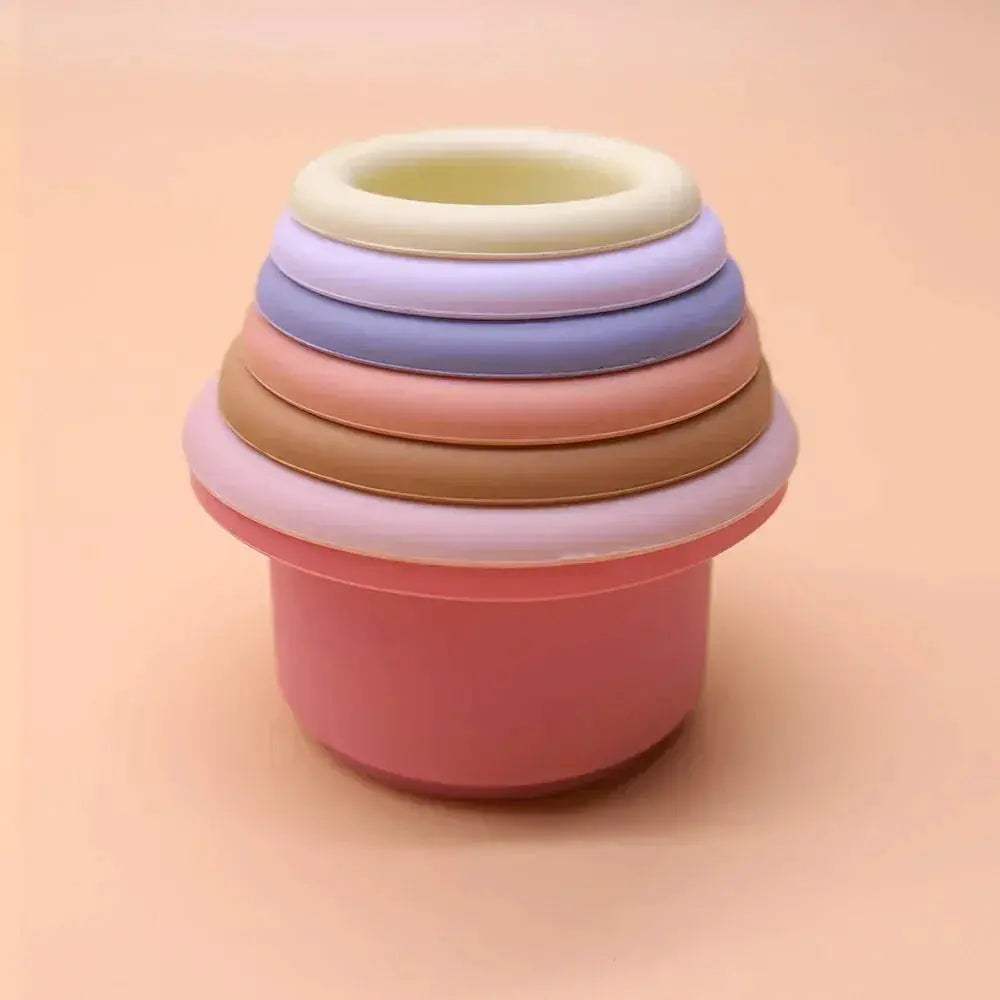 Montessori Silicone Stacking Toys For Early Education - ToylandEU