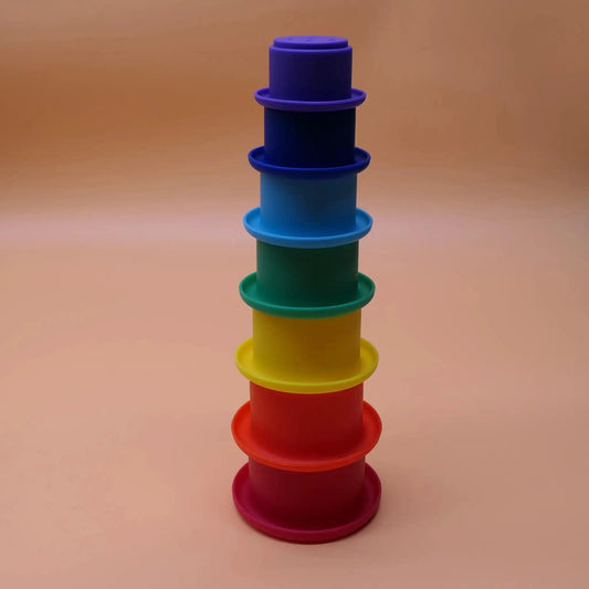  Montessori Silicone Stacking Toys Non Toxic -  ToylandEU™