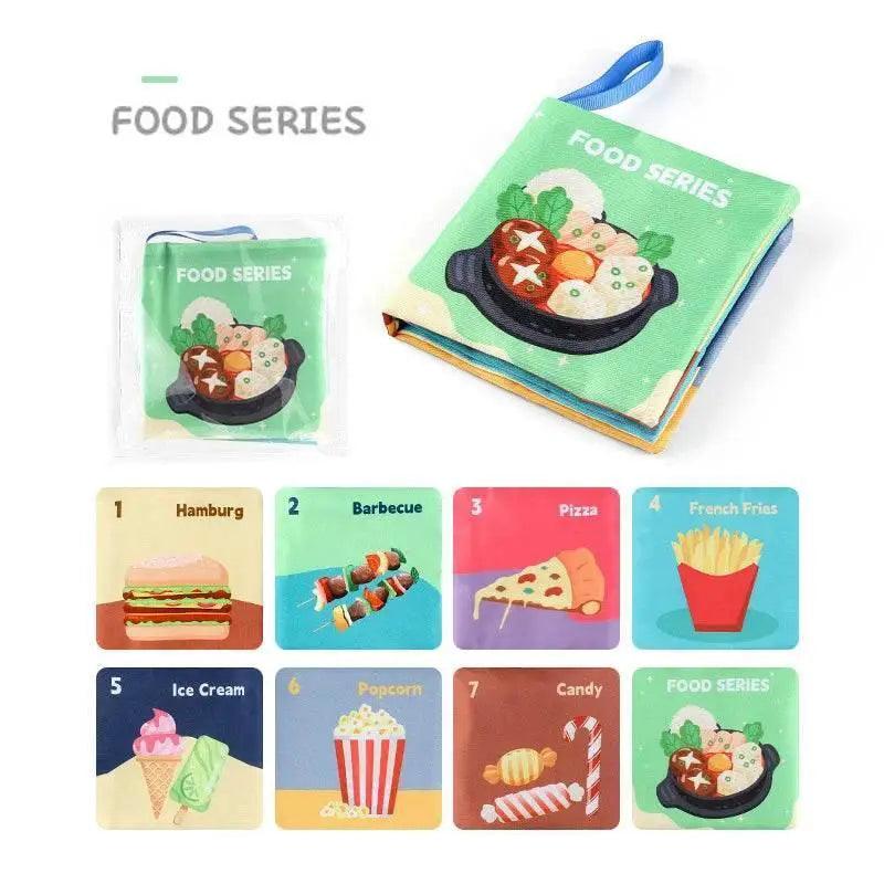  Montessori Soft Baby Cloth Book 3D Touch Feel High Contrast Sensory Toy For Kids -  ToylandEU™