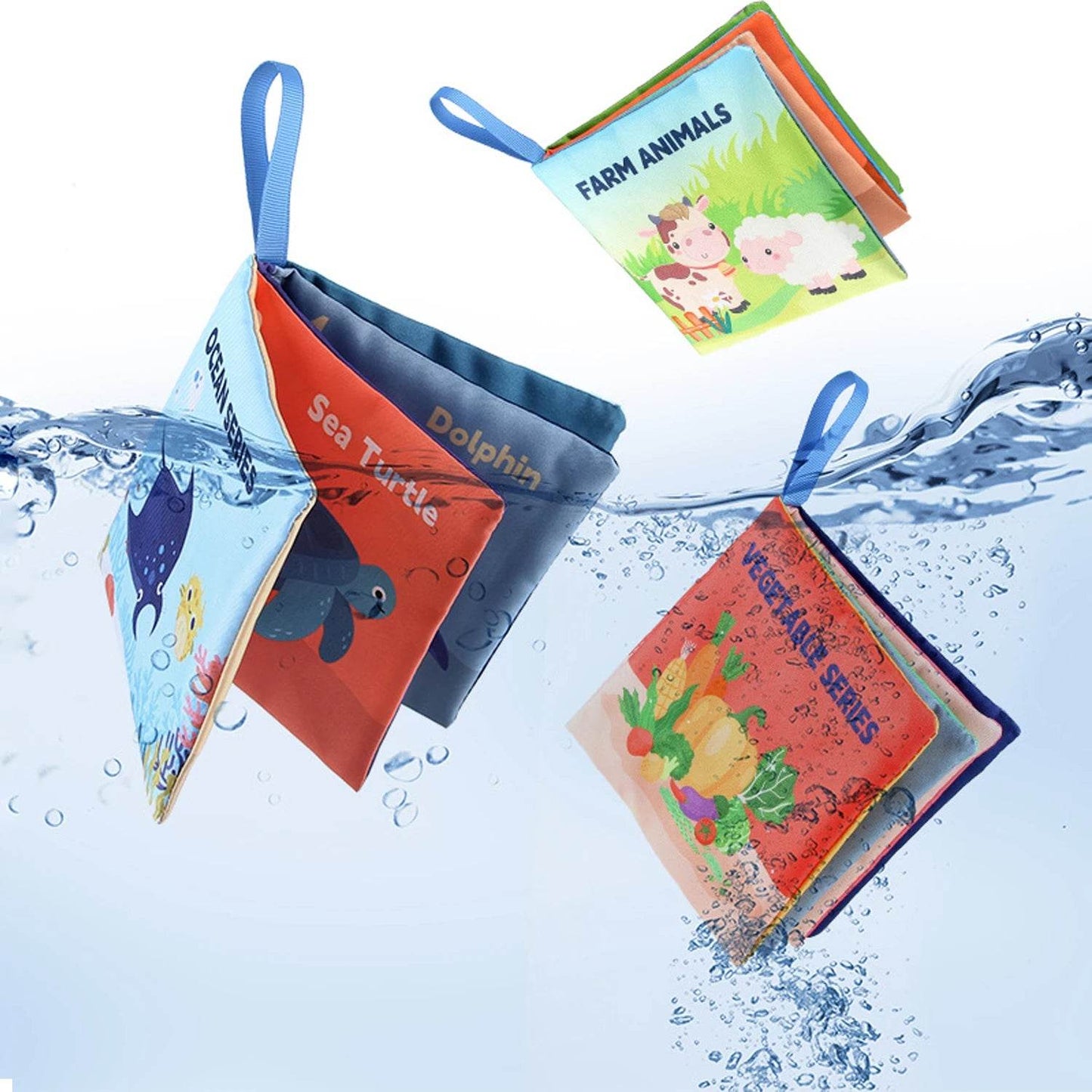 Soft Baby Books Toys Montessori 3D Touch Feel High Contrast Cloth Book Sensory Early Learning Games for Kids Educational Toys - ToylandEU