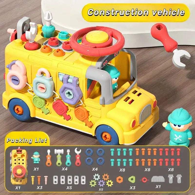 Montessori Toddler Busy Cube Travel Toy for Fine Motor Skills - ToylandEU
