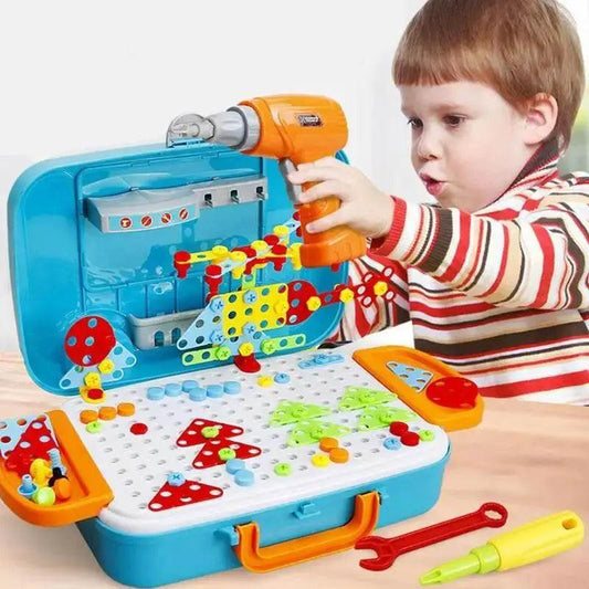  Montessori Tool Set For Kids Engaging Driller Play Kit Ages 3 And Up Garden Themed -  ToylandEU™