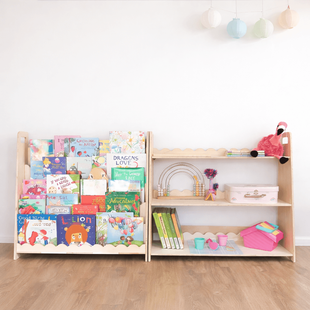 Montessori Toy Shelf | Baltic Birch Ply | Toylandeu™