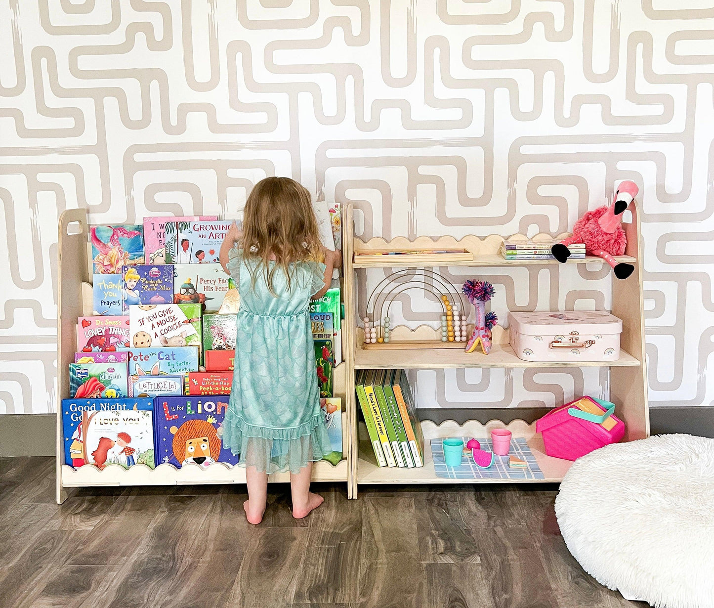 Montessori Toy Shelf | Baltic Birch Ply | Toylandeu™