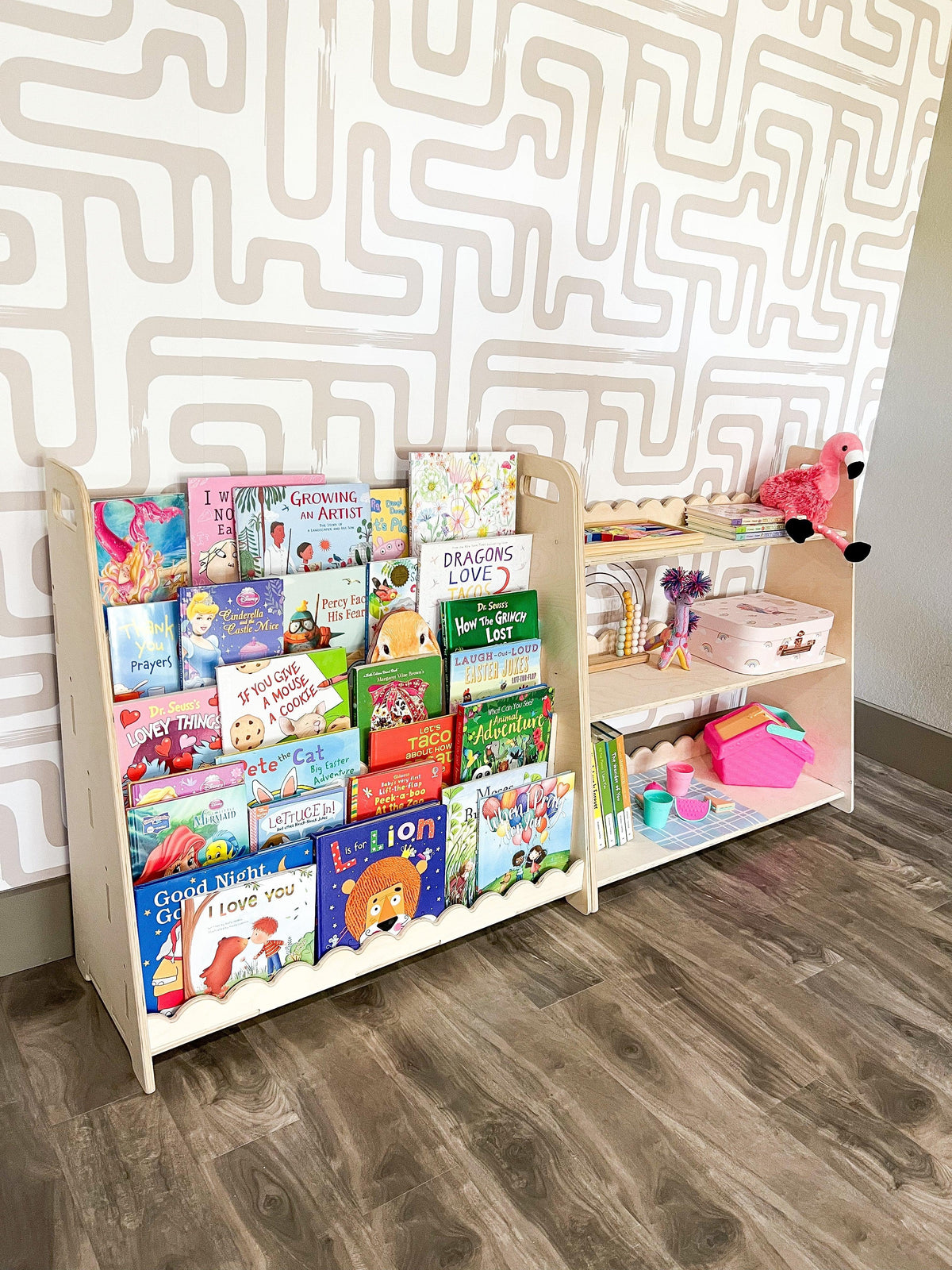 Montessori Toy Shelf | Baltic Birch Ply | Toylandeu™
