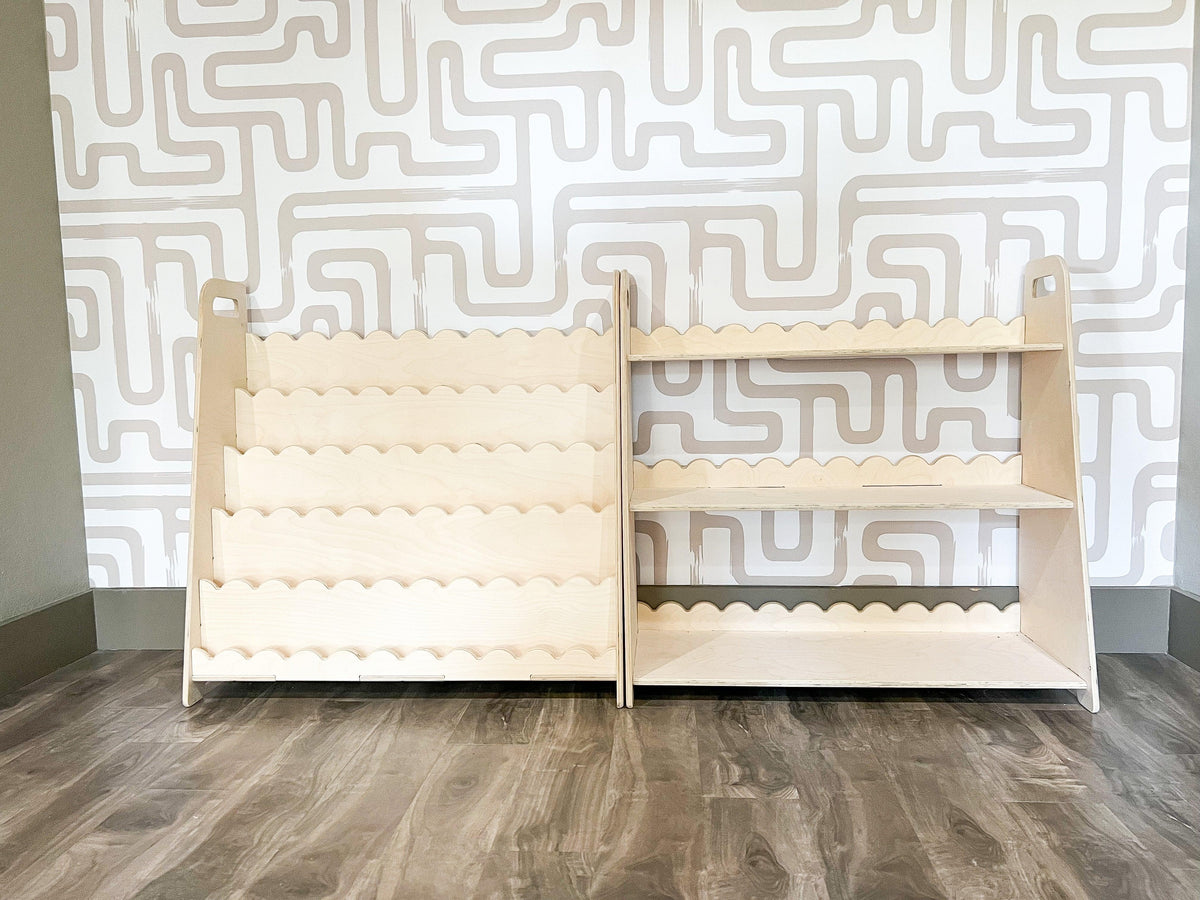 Montessori Toy Shelf | Baltic Birch Ply | Toylandeu™