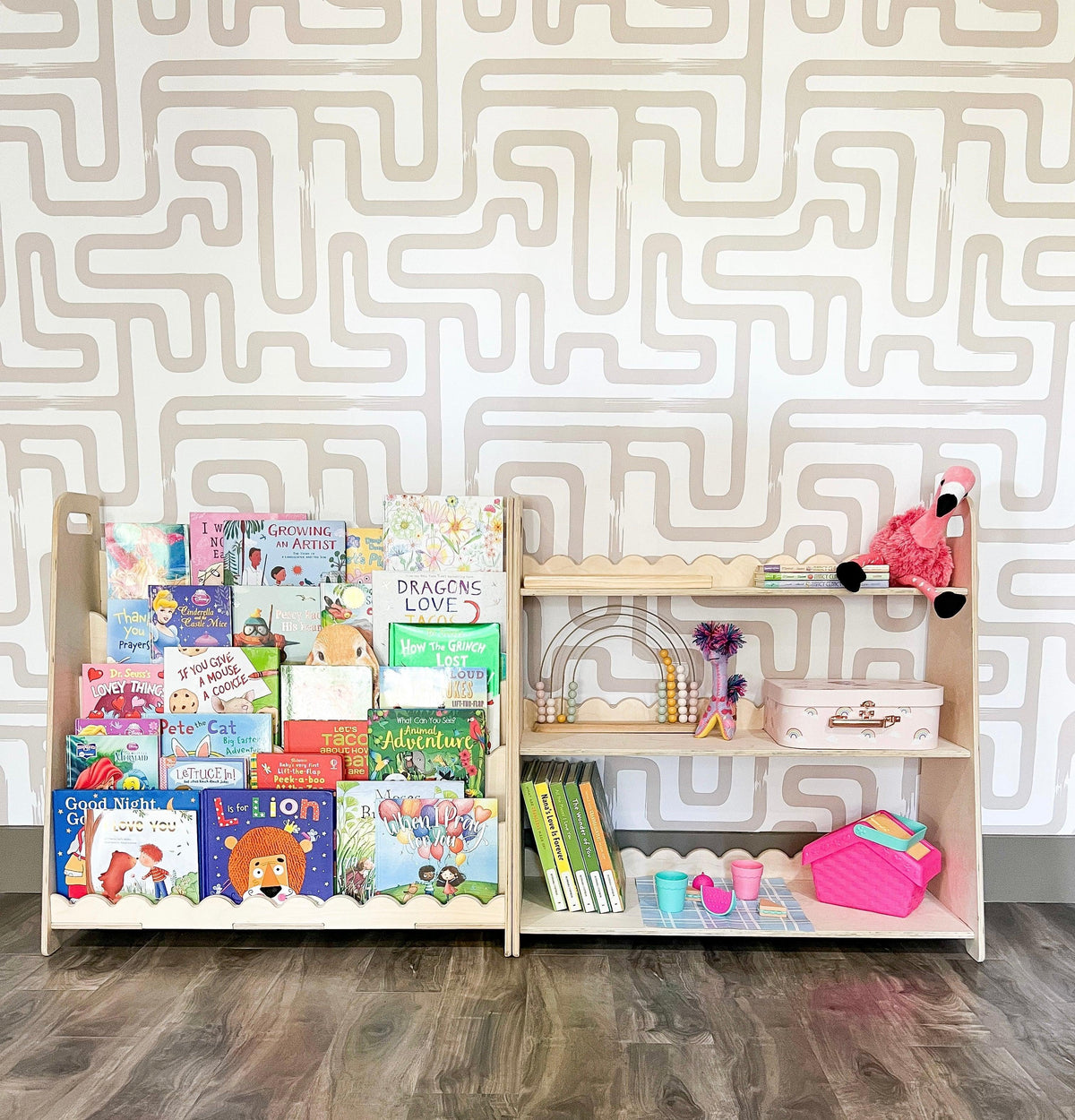 Montessori Toy Shelf | Baltic Birch Ply | Toylandeu™