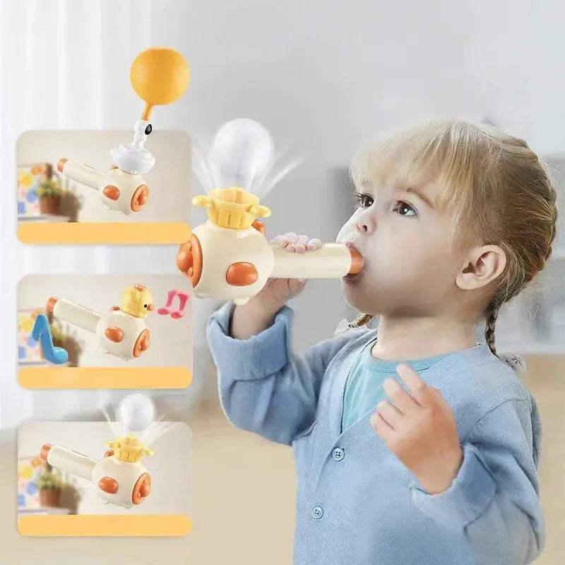 Montessori Toy Whistle Ball For Kids Three In One Educational - ToylandEU